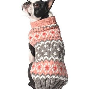 Chilly Dog Fairisle dog sweater size Small